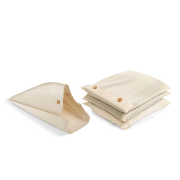 Cotton Saree Cover Flap Bags (50 Count) 15" x 17"
