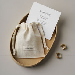 50 Pieces Custom Cotton Canvas Drawstring Jewelry Bags – Eco-Friendly Pouch for Gifts, Soaps, Candles (Logo Printed)